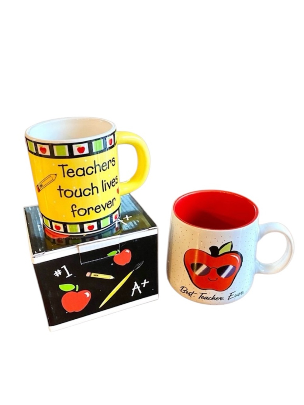 teacher mugs (set of 2)